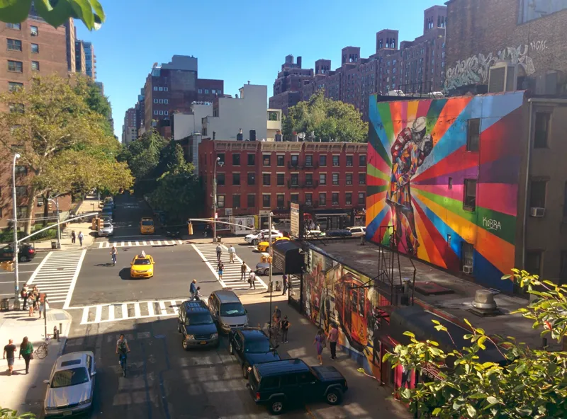 View from the High Line, NYC