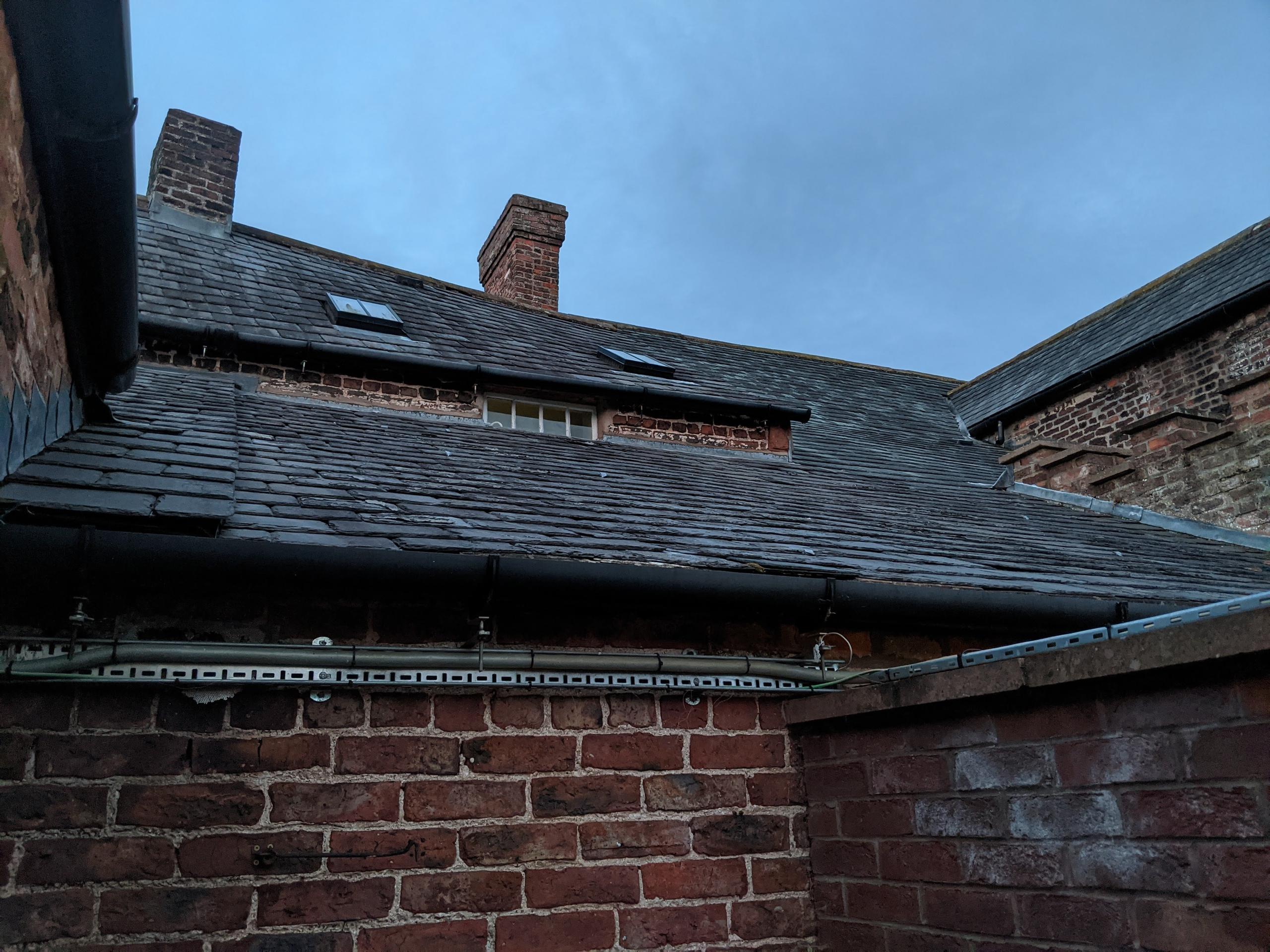 Unusual bit of roof work in Carlisle