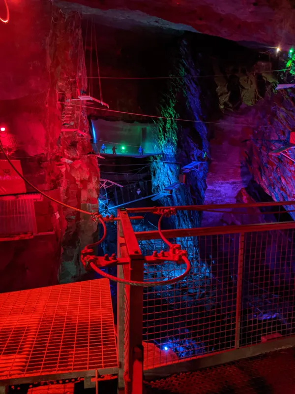 Bounce Below - awesome place, impossible to take a decent photo.